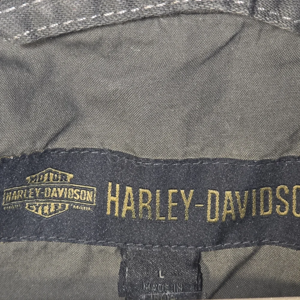 Harley-Davidson Olive Military Field Jacket - Picture 4 of 4